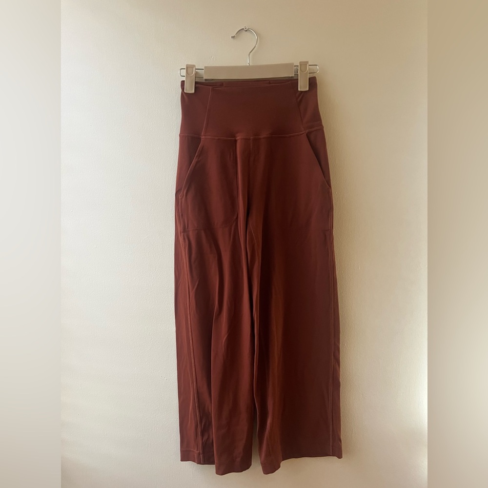 Lululemon Align Nulu High Rise Wide Leg Pants